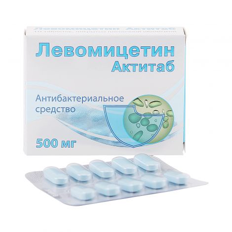 Левомицетин таблетки