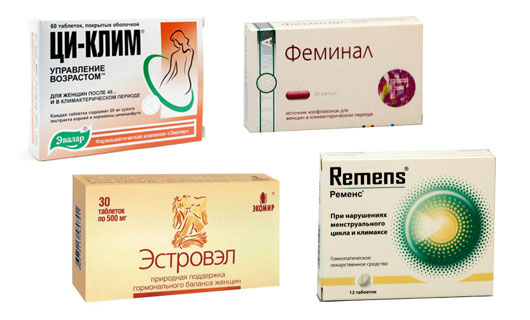 Состав и особенности применения феминала в таблетках при климаксе