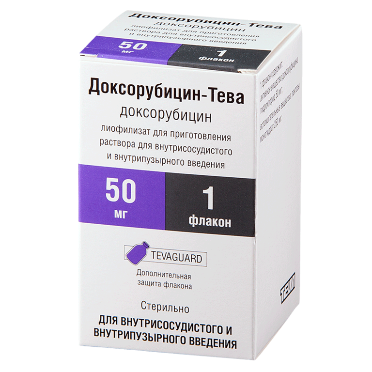 Препарат: доксорубицин в аптеках москвы