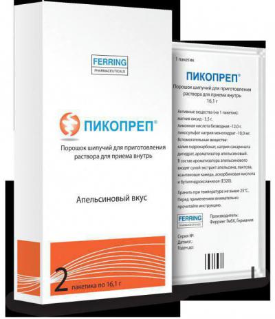Пикопреп: инструкция по применению, аналоги и отзывы, цены в аптеках россии