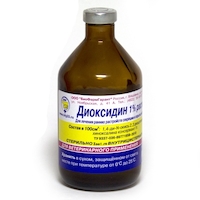 Диоксидин в ампулах: инструкция по применению