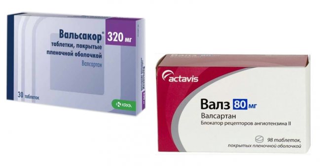 Таблетки н 80 и 160 мг вальсакор: инструкция, цены и отзывы