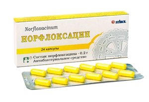 Норфлоксацин таблетки