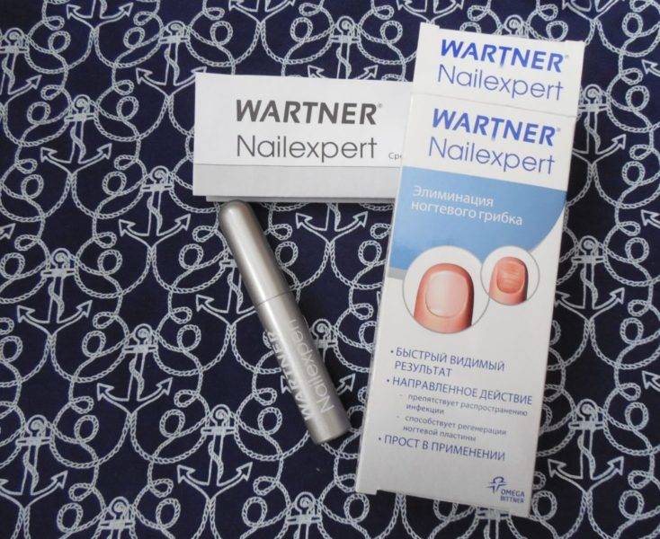 Описание и применение wartner nailexpert против грибка