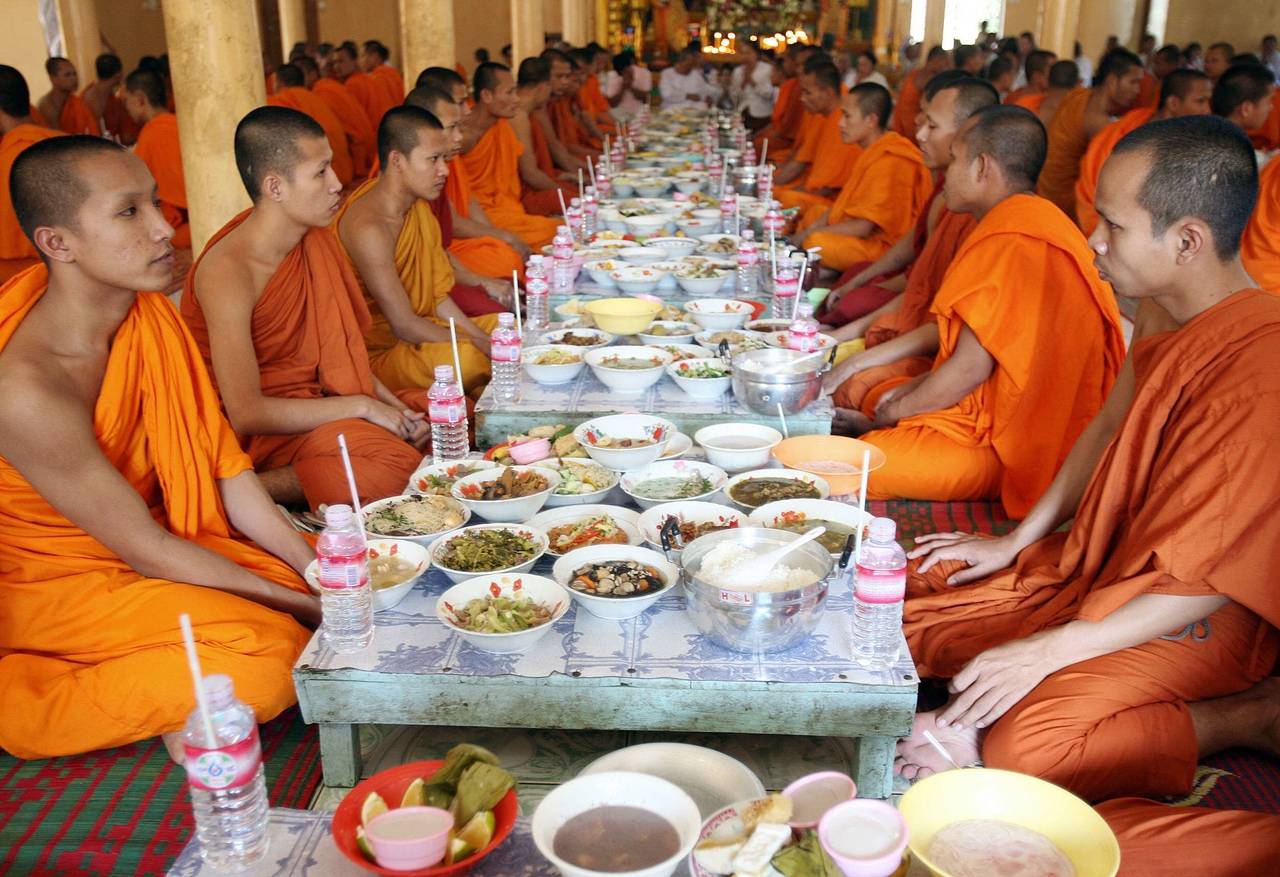 Питание монахов Шаолинь