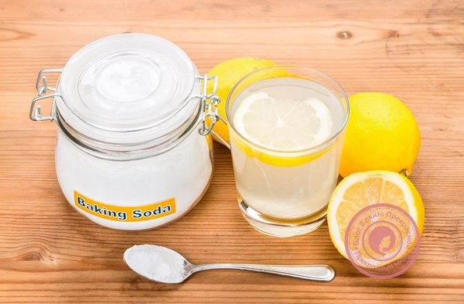 Применение питьевой соды с лимоном для похудения