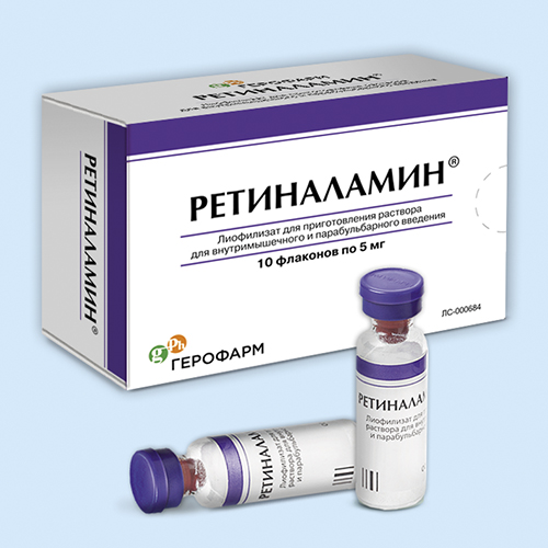 Ретиналамин – инструкция по применению препарата, отзывы, аналоги, цена
