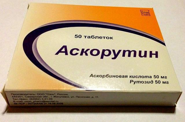 Здоровые и крепкие сосуды с препаратом "аскорутин"