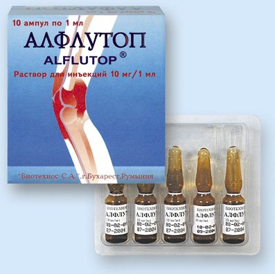 Инструкция по применению, показания и аналоги алфлутопа в уколах