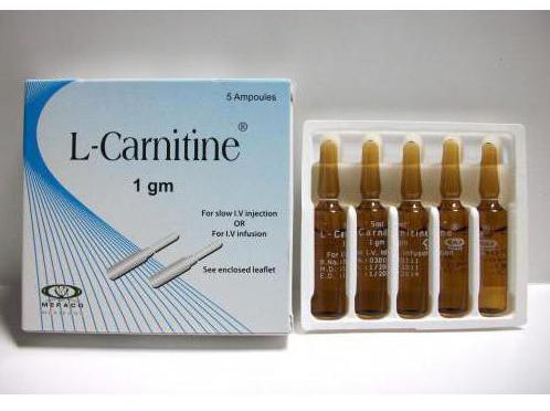 Л-карнитин: инструкция по применению и отзывы врачей
