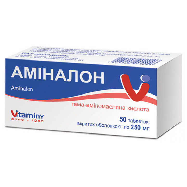 Аминалон: инструкция по применению, аналоги и отзывы, цены в аптеках россии