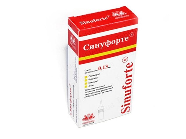 Подробная инструкция и рекомендации врачей по применению лекарства синуфорте от гайморита