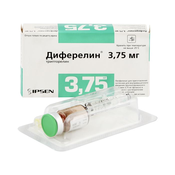 Диферелин – инструкция по применению, 3,75 мг, цена, отзывы, аналоги
