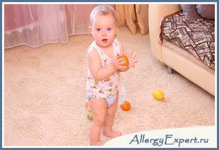 Признаки и лечение аллергии на апельсины