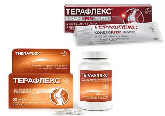 Мазь, таблетки терафлекс: инструкция, цена и отзывы
