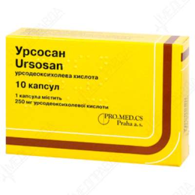 Урсосан инструкция по применению (таблетки/капсулы) 250 мг