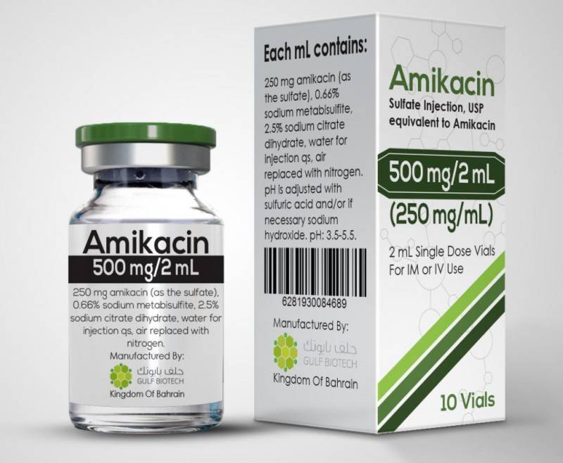 Амикацин                                            Amikacin