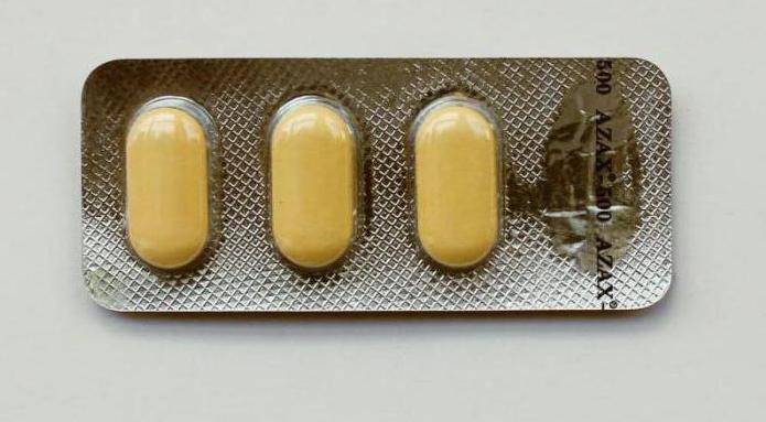 Азитрокс 500 мг - официальная инструкция по применению