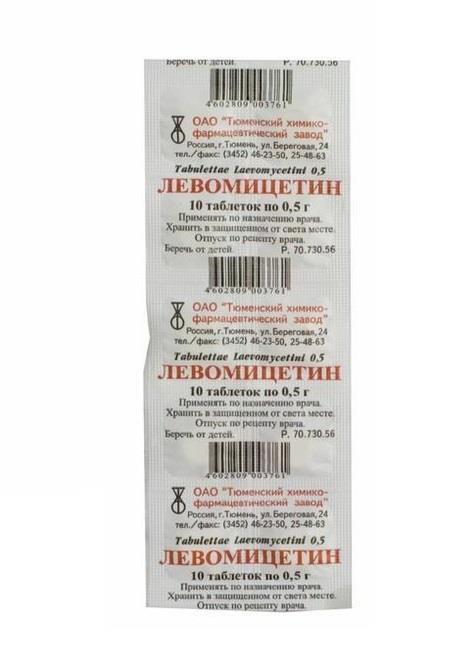 Левомицетин (таблетки): инструкция по применению, аналоги и отзывы, цены в аптеках россии