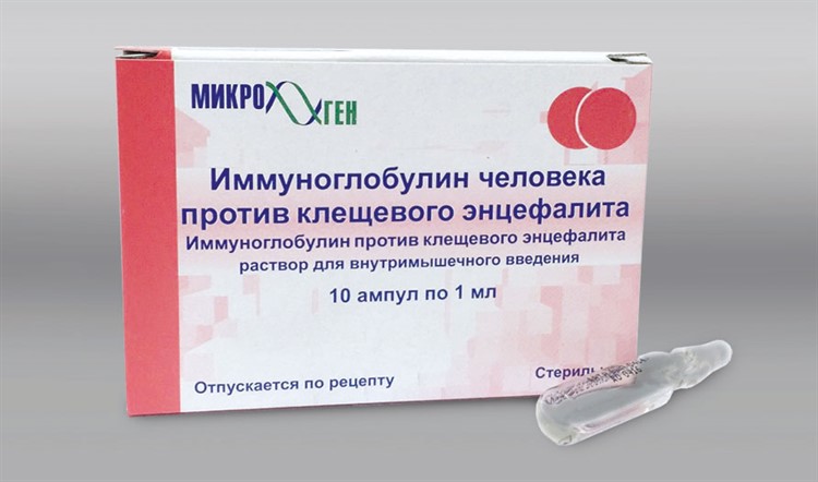 Иммуноглобулин человека против клещевого энцефалита (immunoglobulin human against encephalitis ixodicum)