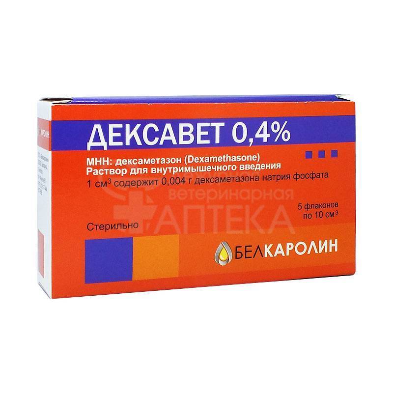 Дексавет для кошек