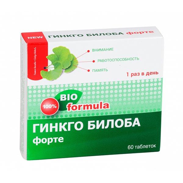 Эвалар гинкго билоба, 40 мг – обзор добавки