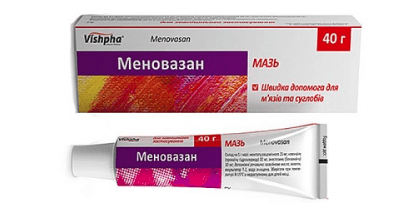 Мазь "меновазин": от чего помогает, состав препарата, инструкция по применению